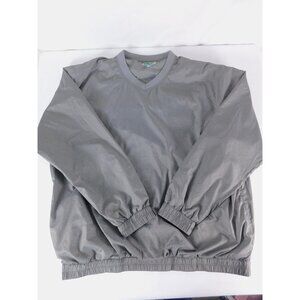 Pro Tour Jacket Mens XL Gray Coolplay Golf Windbreaker Pullover Mesh Lined